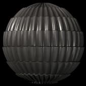 Tiles Roof Ceramic Barrel Grey Wet