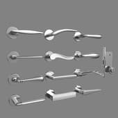 Door knobs 12 pcs. (5 colors) Colombo