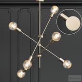 lambert fils cliff pendant gold