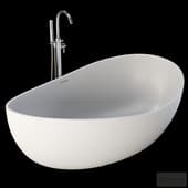 Ванна Homary Contemporary Oval Freestanding
