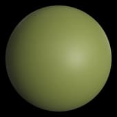 Porcelain Olive Green Matte
