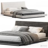 Roger Bed by Minotti