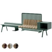 Ethimo Ace Long Bench by Patrick Norguet