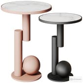 Simple Round Side Table by Unique Home Decor