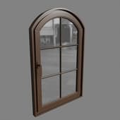 Arched window