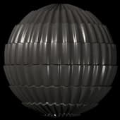 Tiles Roof Metal Barrel Grey