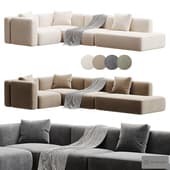 Modular Stone Sofa by Tamamm