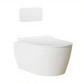 Комплект Унитаз Villeroy & Boch Subway 2.0 alpin + Инсталляция Villeroy & Boch + Кнопка смыва белая