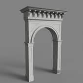 An arched doorway