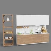 IKEA VOKSTORP with decor