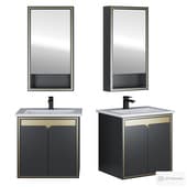 Homary Floating Bathroom Vanity Set