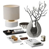 Decorative set 1(magnolia)