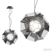 Arctic glass pendant lamp by Artemide