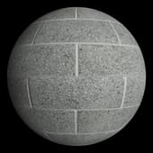 Bricks Concrete F01 200cm