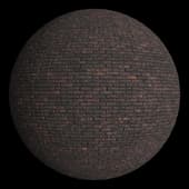 Bricks - Violet Worn Dark Mortar