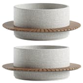 ROUND PLANTER BENCH 342