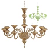 Rigadin Murano Glass Chandelier