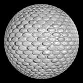 Bubble Wrap Plastic Texture 30x30 cm