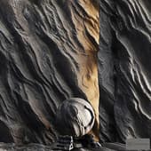 H173 | 4 Colors | Rock Cliff | PBR | 4K | Seamless | +SBSAR