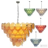 Chandelier Disk 57 murano lamp