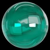 Acrylic Transparent Aqua