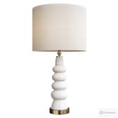 Heathfield co blanca table lamp