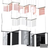 GHIDINI1961 Acrylic pendant lamp