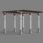 Pergola stright
