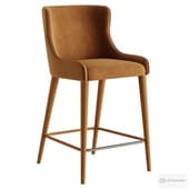 Nicola Slope Dolce Faux Leather Counter Stool