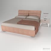 Кровать и тумба (Bed & tumb)