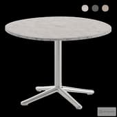 Lunar Coffee Table Alu Marble (Black, Sand, White)