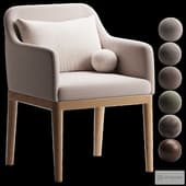 Emma Fabric Dining Armchair by rh.com