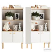 Стеллаж детский Кейла-1 White (divan.ru)