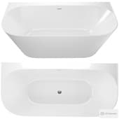 Акриловая ванна Allen Brau Priority 170x78 2.31003.21