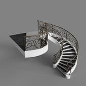 Stair forging