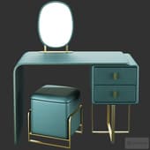 Homary Green Makeup Vanity Set
