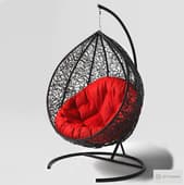 Swing cocoon hanging rotan chair Arriba