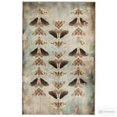 Celestia Brown Moth Rug