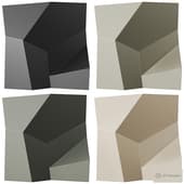 ENNAIA LUCA - Light Wall Steel Abstract Sculpture