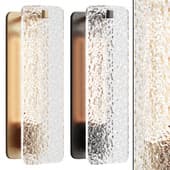 Rh Calamette Glass Sconce