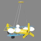 LampsShop ru CL7004 Chandelier Airplane