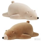 Sleeping Bear Plush Toy