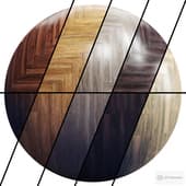 Parquet B | 2 Pattern | 5 Color | 8K | SBSAR