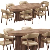 Clive Chair and Mei Table