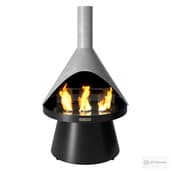 Lloyd fireplace Terraflame by Solo stove