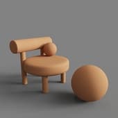 Low Chair Gropius CS1 v1