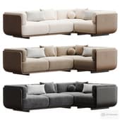 SHAAL L Shaped Sofa By Arper