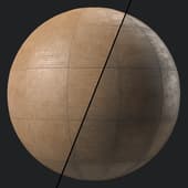 D205 Deformed CardBoard Materials | Sbsar Pbr 4k Seamless