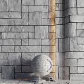H77 Stone Bricks | PBR | 4K