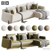 Mirai Dining Sofa by natuzzi